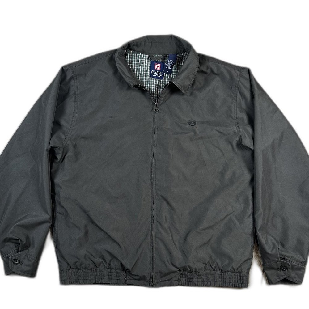 Chaps Jacket | Size M | Mens Green windbreaker